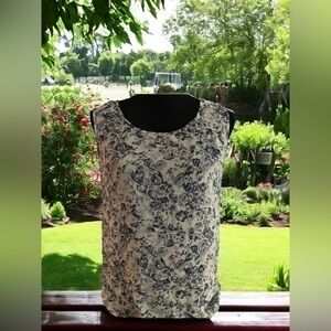 Romy Sheer Sleeveless Sz S